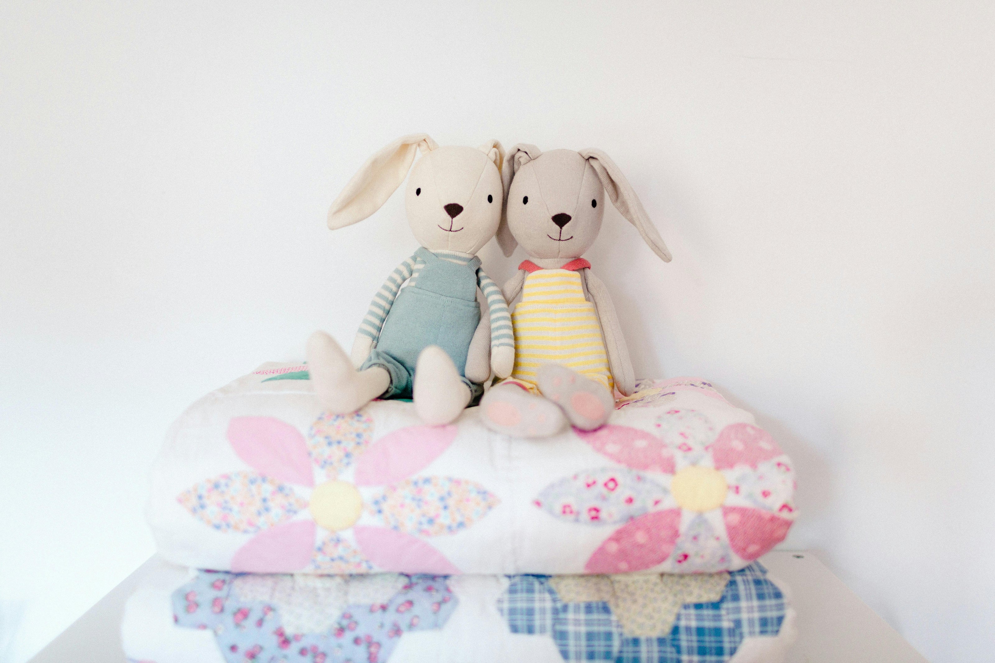 Knit Bunny Plush - Finn