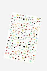 Natural World Nail Stickers By Lorien Stern