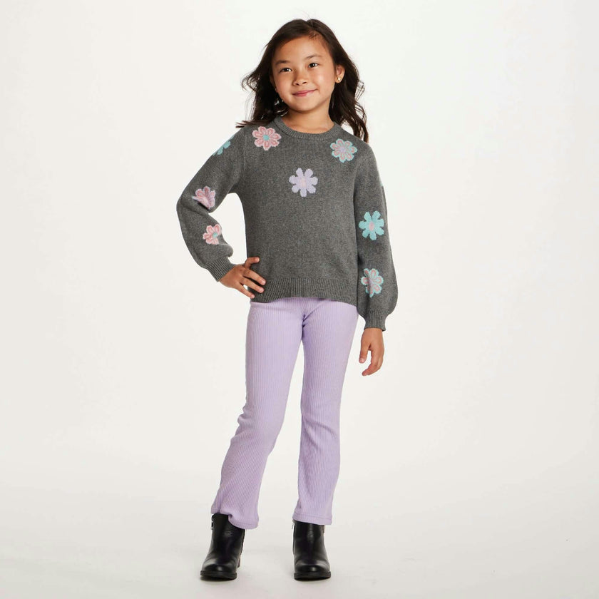 Kids Floral Sweater