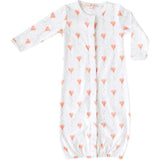 White Heart Balloon Converter Gown