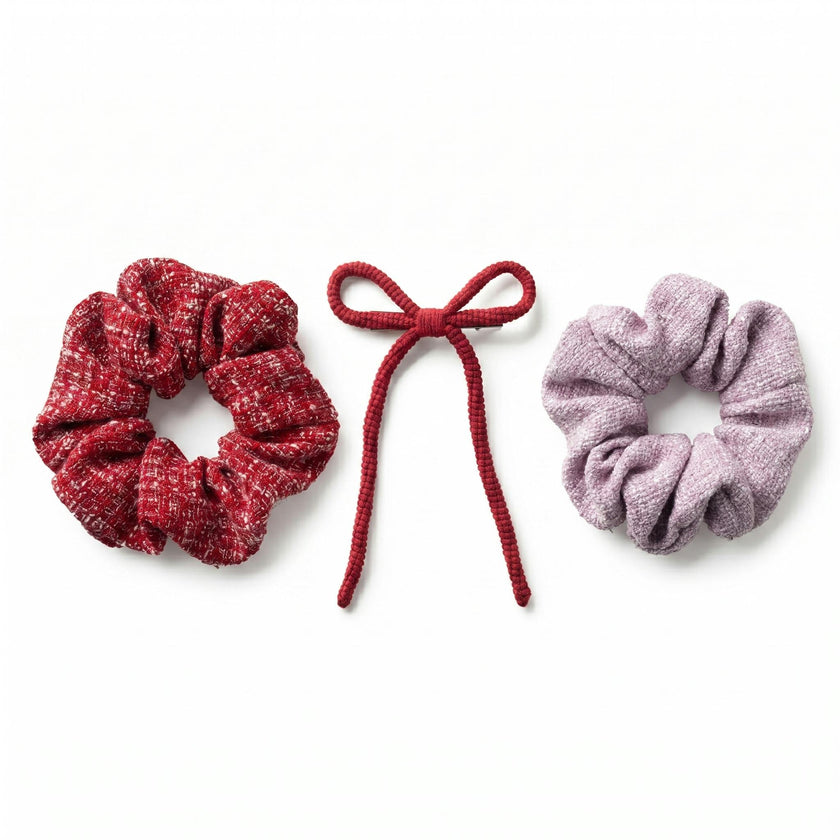 Halo Luxe Designer Hair Accessories Set - Stylish Everyday Accessories