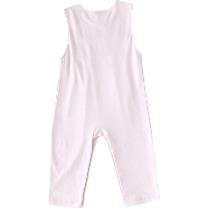 Pink Smocked Romper