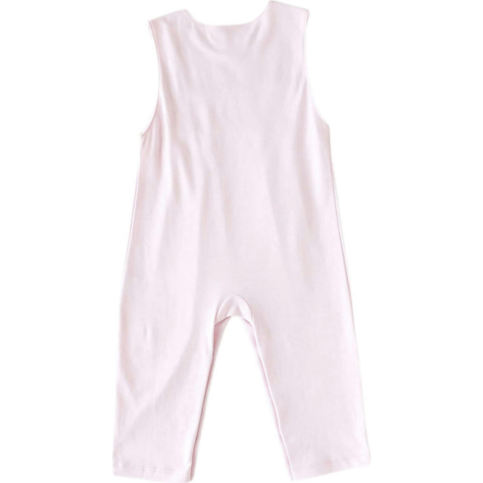 Pink Smocked Romper