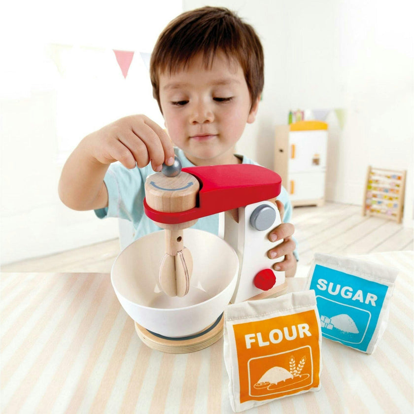 Mighty Mixer Wooden Kitchen Accessory Playset