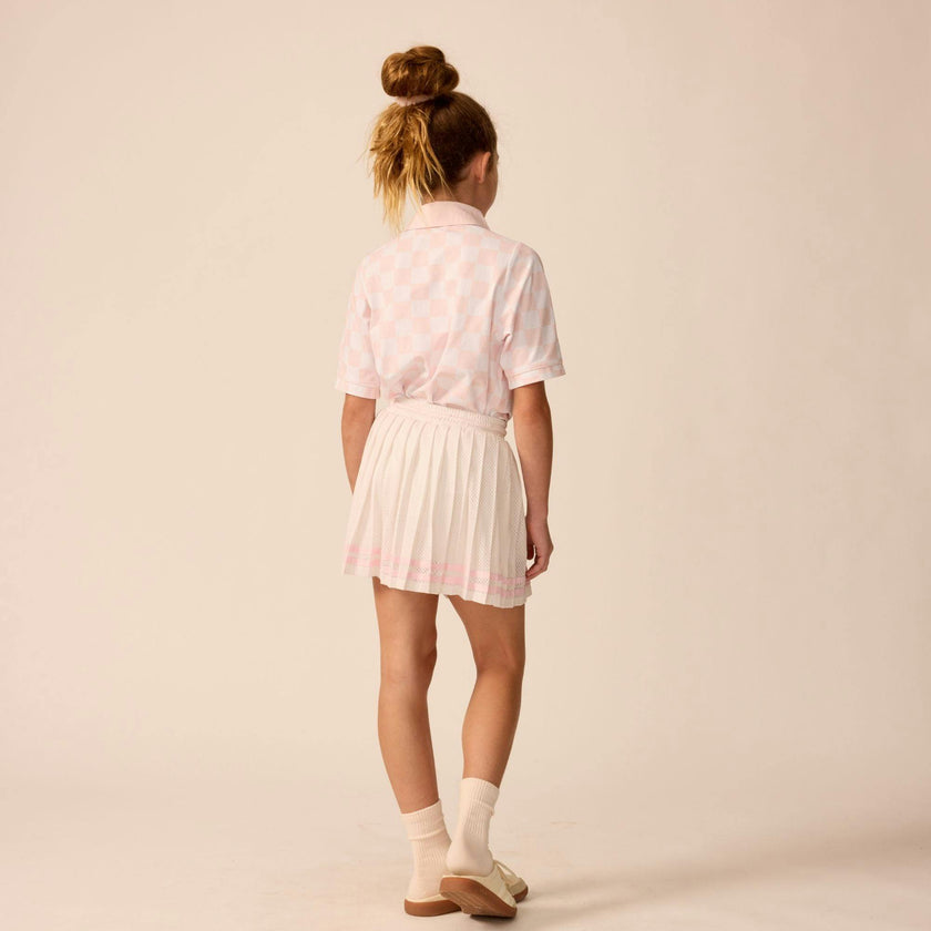 Play Pleated Skort in Pink Trim