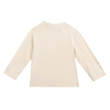 Beige Knit Long Sleeve Tee
