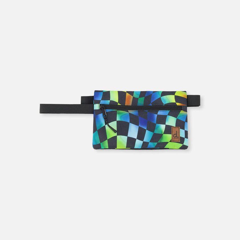 Little Boy Checkered Functional Compact Organized Pencil Case