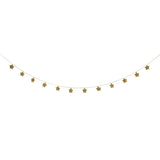 Gold Knitted Star Garland
