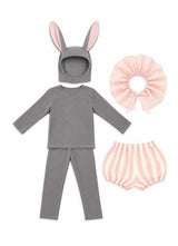 Grey Circus Bunny Costume
