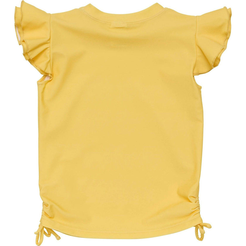 Marigold Sustainable Flutter Sleeve Rash Top