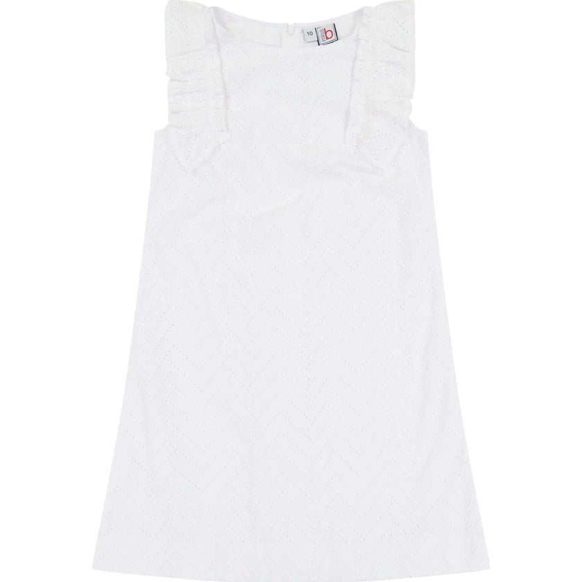 Grace Ruffle Sleeve Shift Dress