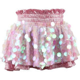Paillette Sequin Metallic Short Skort