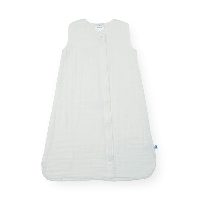 Cotton Muslin Sleep Bag - White