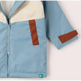 Hazy Blue Recycled Waterproof Robe, Blue