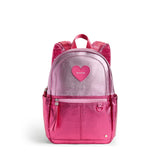 Kane Mini Backpack, Metallic Pink/Hot Pink Colorblock