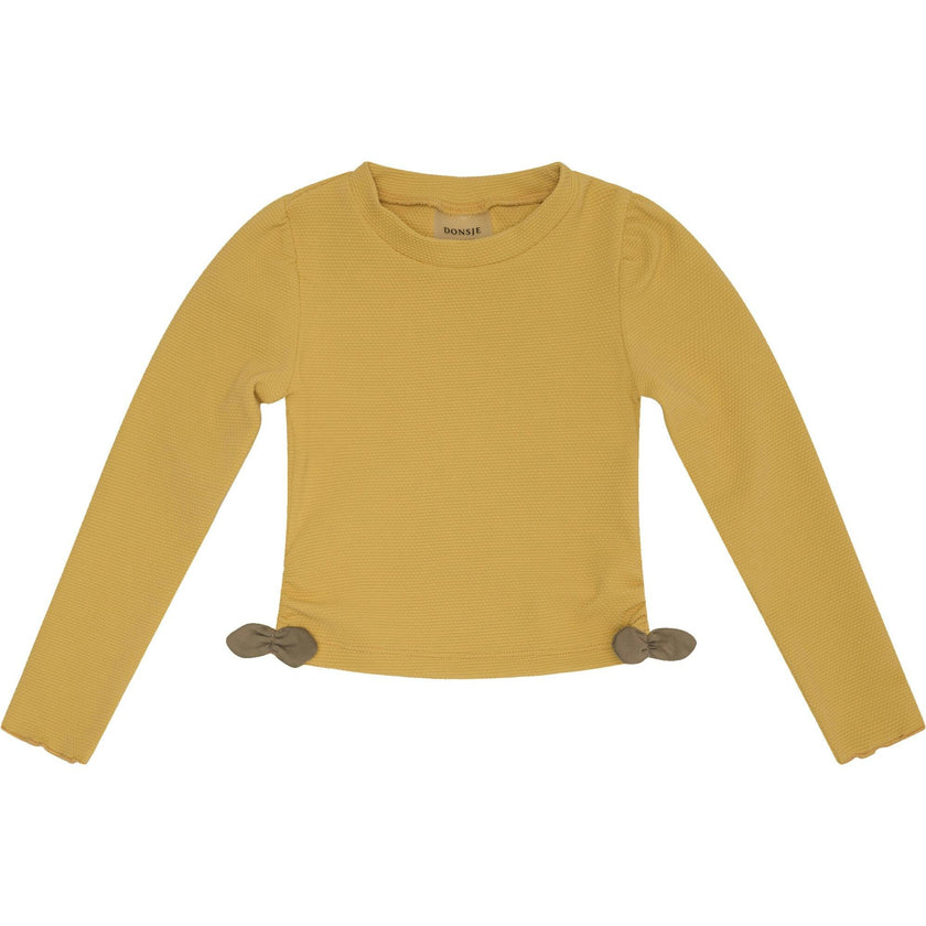 Nia Lemon Patch Upf 50+ Long Sleeve Swim Shirt