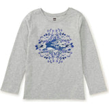 Tile Graphic Tee, Grey