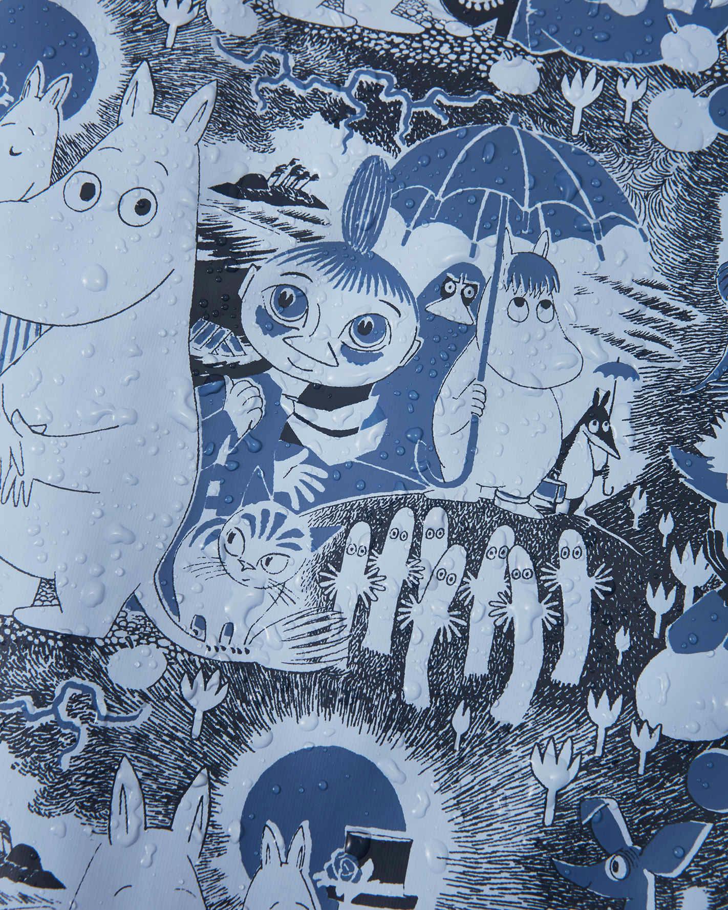 Moomin Vesi - Kids' Waterproof Rubber Rain Jacket