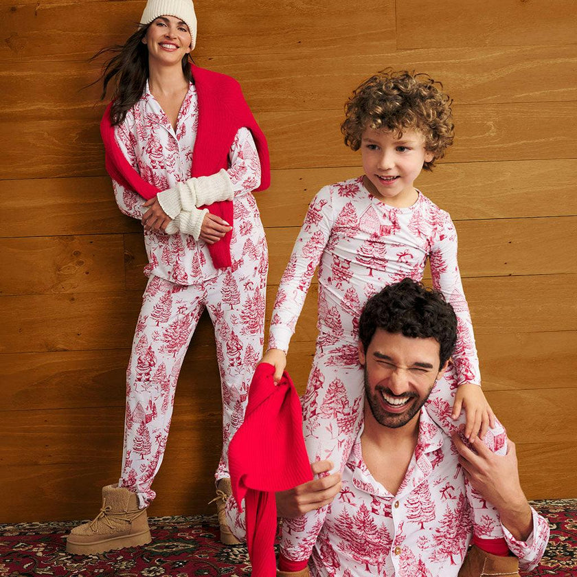 Father Christmas Men's Luxe Pajama Pant Set