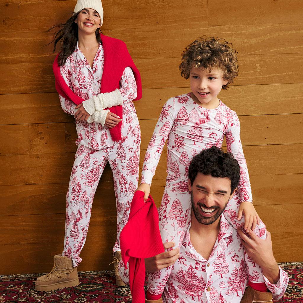 Father Christmas Men's Luxe Pajama Pant Set