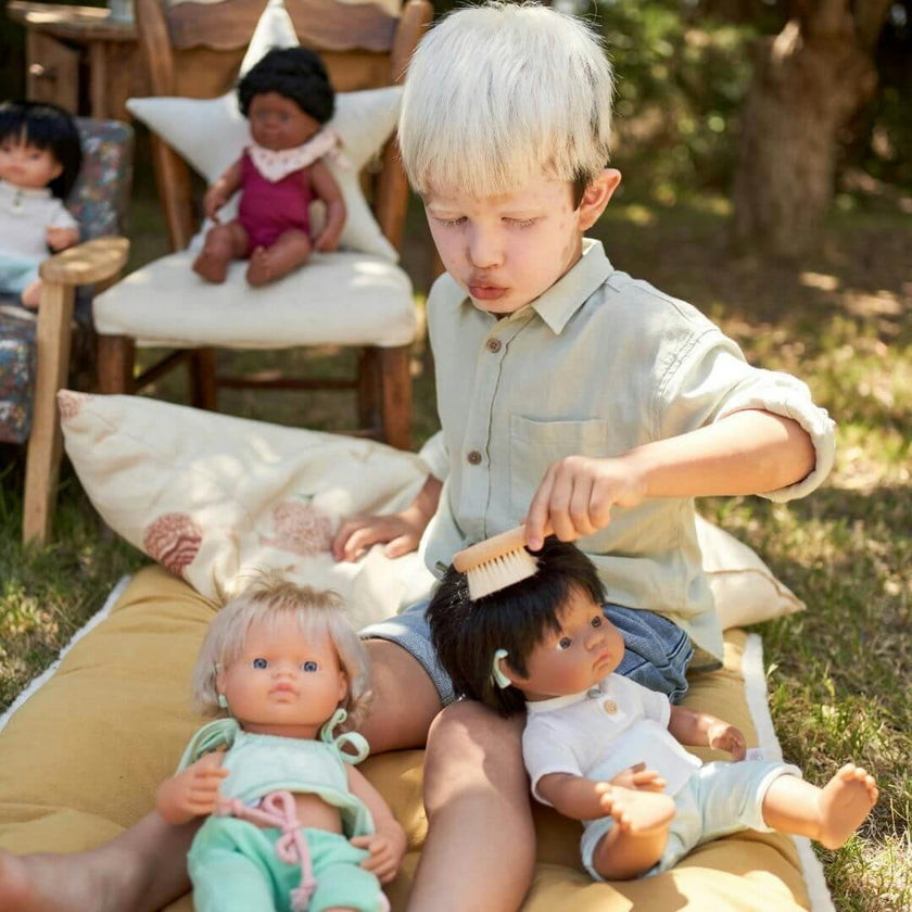 Wooden Beauty Set Doll Accessory Play Set