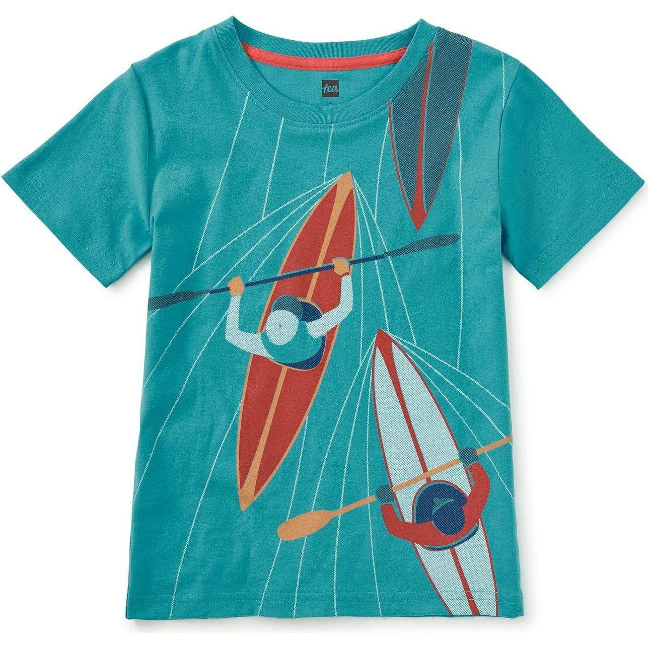 Kayakers Graphic Tee, Blue