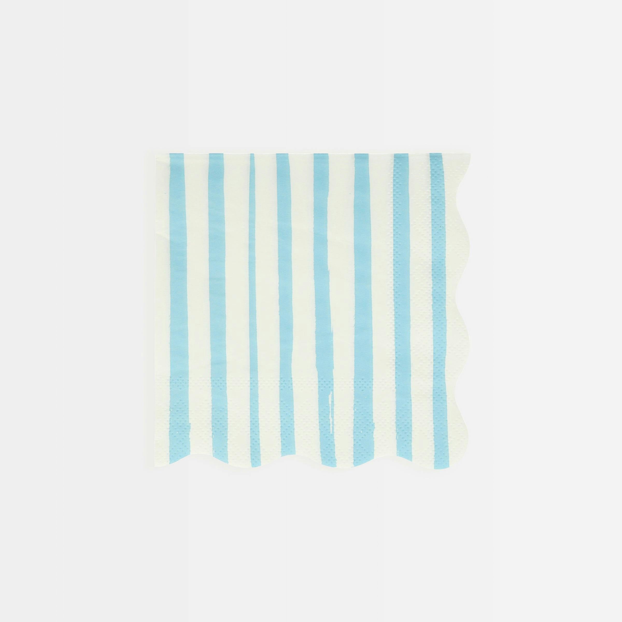 Mixed Stripe Small Napkins