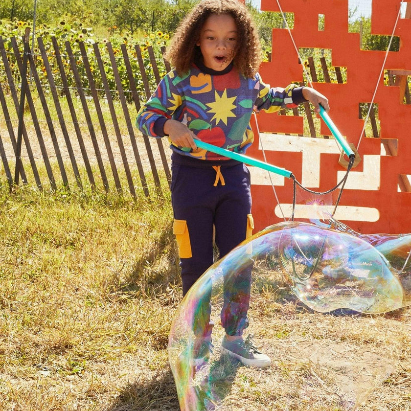 Recycled Cotton Pocket Kid Jogger