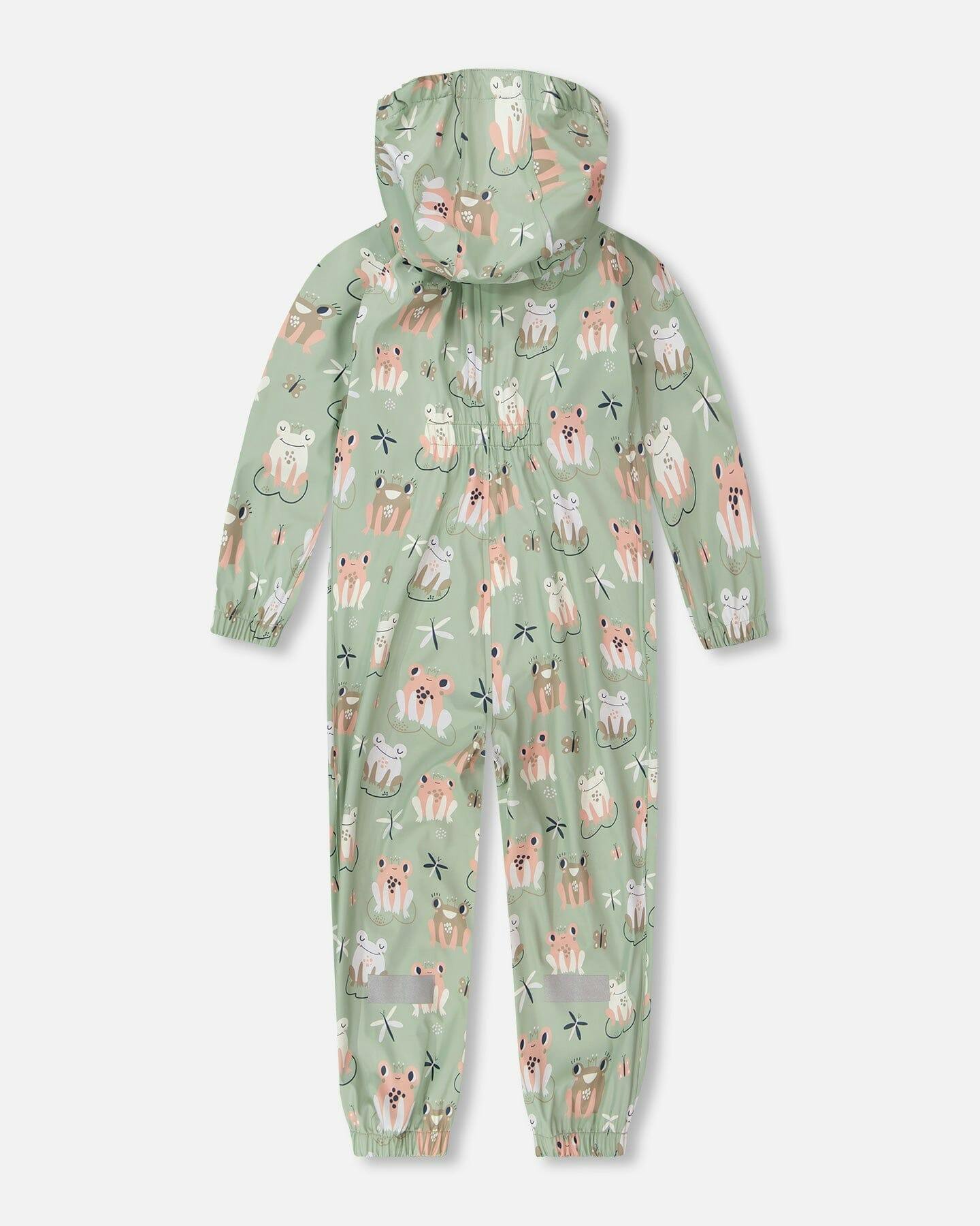 Rain One-Piece In Polyurethane Green Print