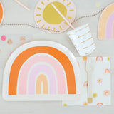 Boho Rainbow Large Plates