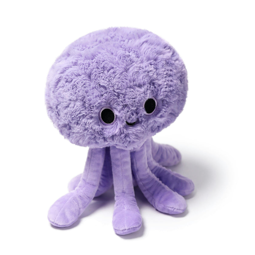 McHugs Lulu Cannonball Jellyfish Weighted Plush Animal 18cm