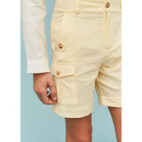 Seersucker Cargo Shorts