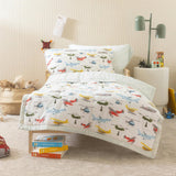 Cotton Muslin Toddler Comforter - Air Show