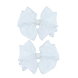 Shimmering Bow Hairclip Set