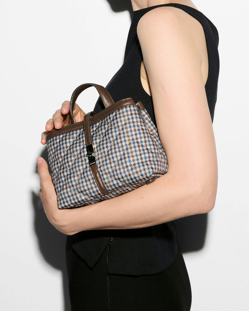 Heritage Check Mini Astor Top Handle