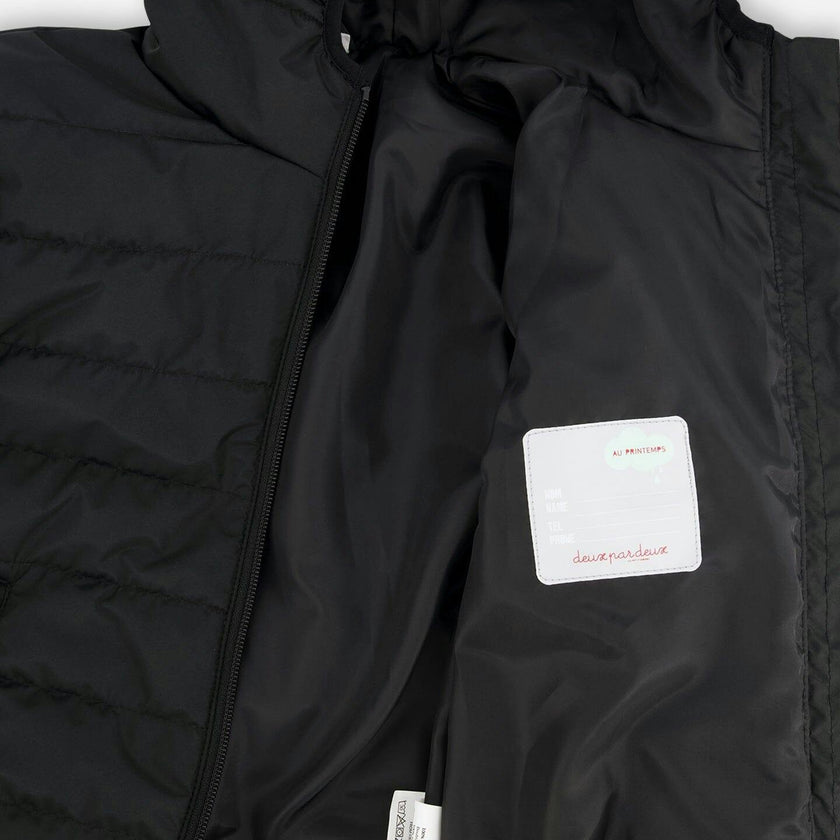 Quilted Mid-Season Jacket Black