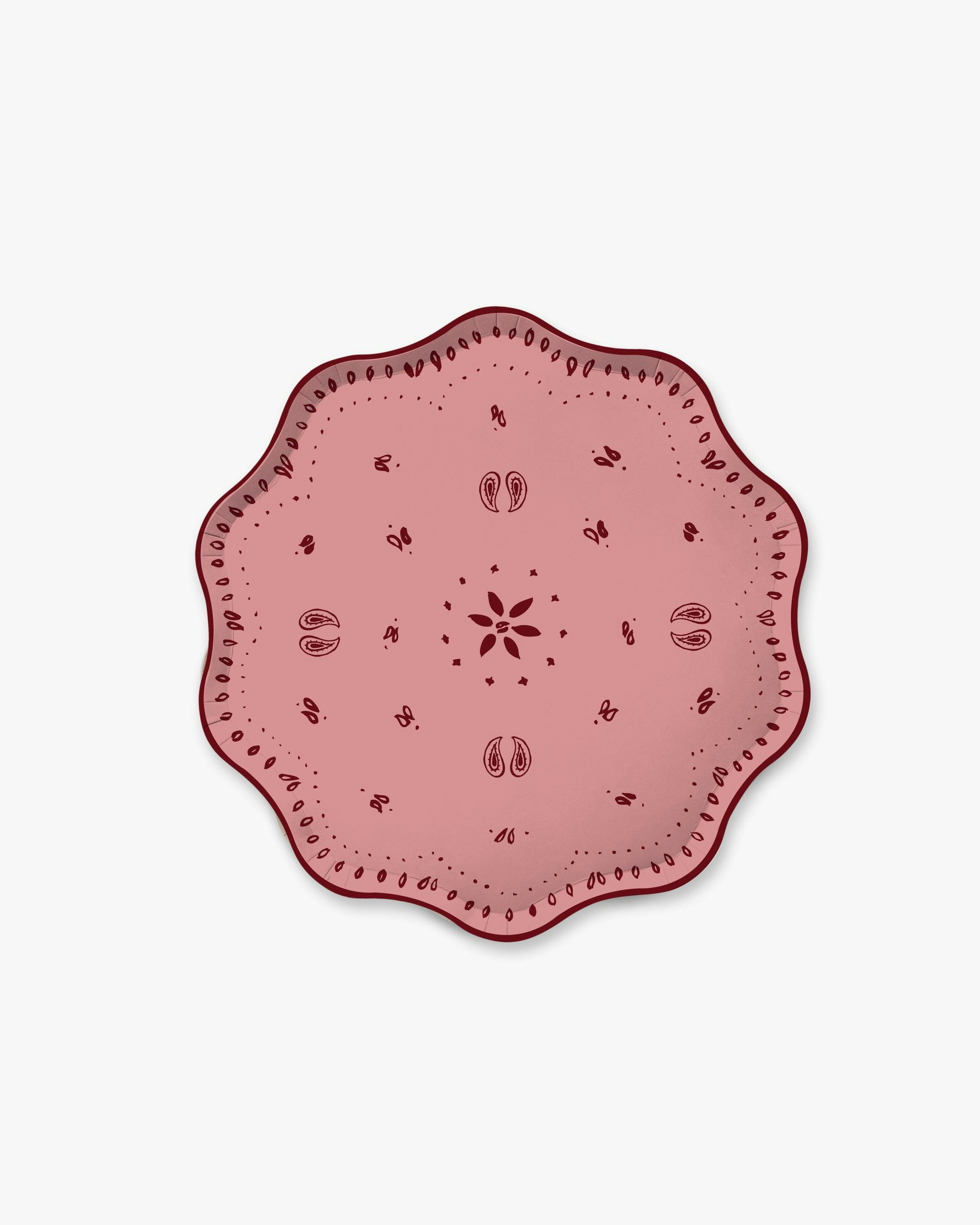 Rodeo Dessert Plate Set - Blush