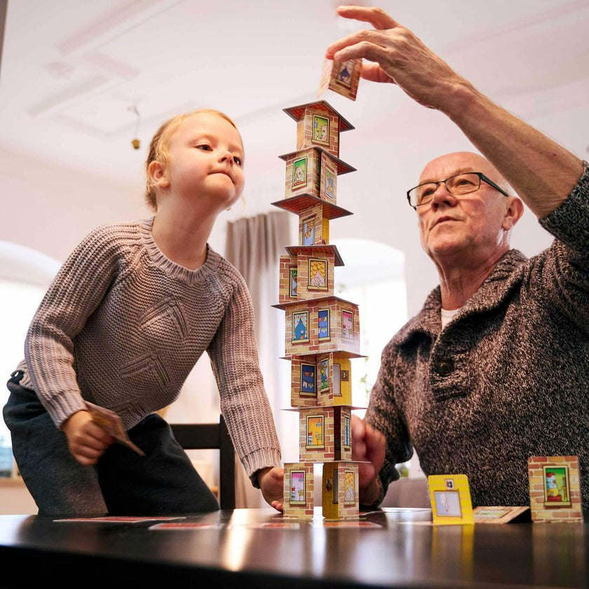 Hero Stacking Card Game