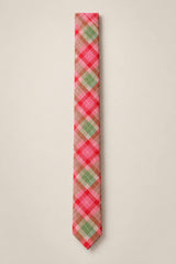 Ties in Rosewood Tartan