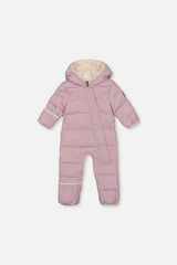 Baby Cloud One Piece Snowsuit Adapted For Car Seats Lavender