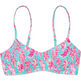 Womens Tropical Glow Recycled Bikini Top