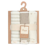 Avery Bunny Organic Cotton Burp Cloth (Set of 3)