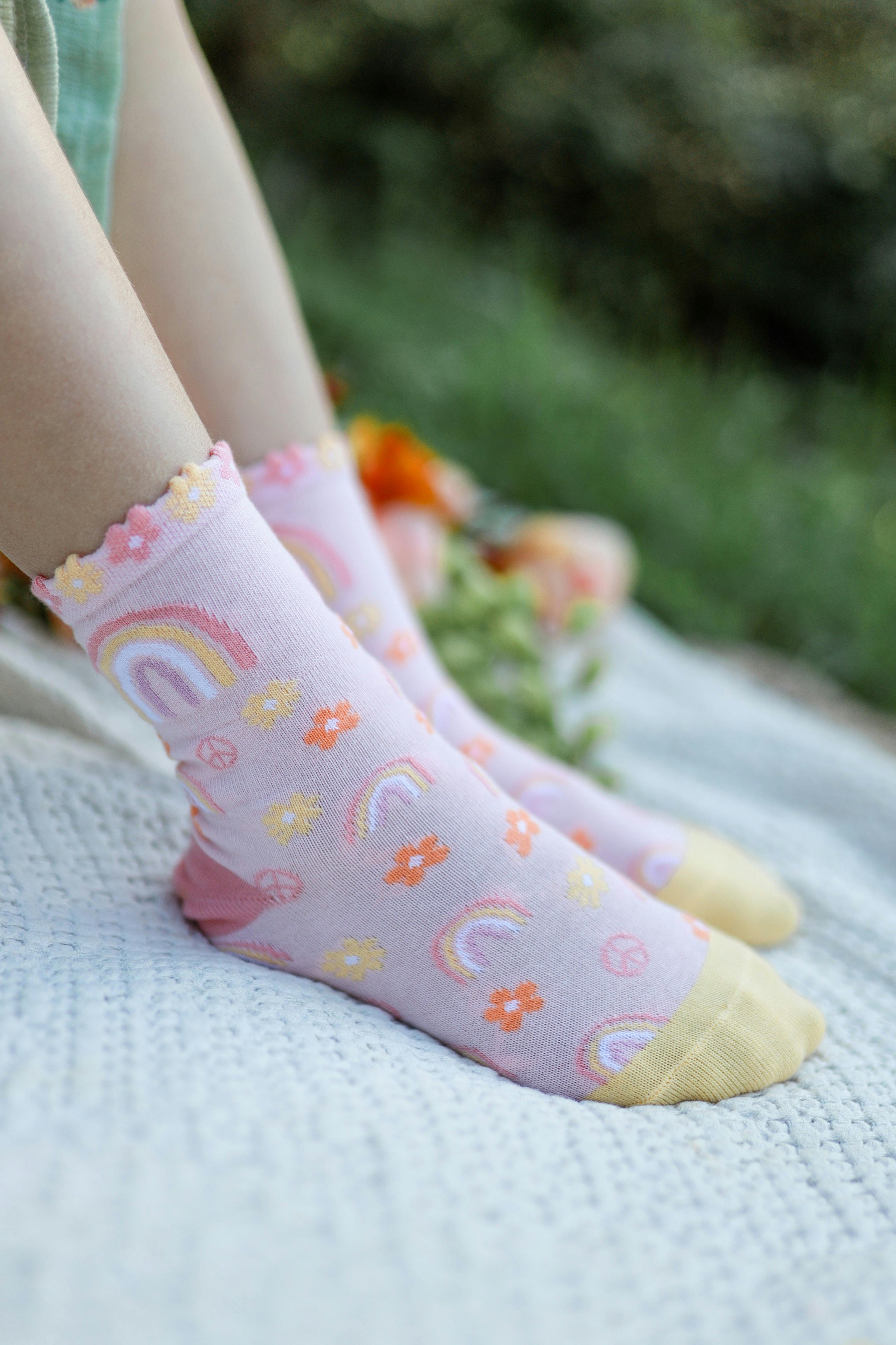 Groovy Socks, Pink