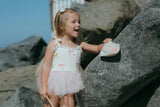Bows Tutu - Ivory/Multicolor