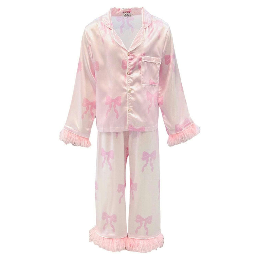 Women's Pretty in Bows Silky Set