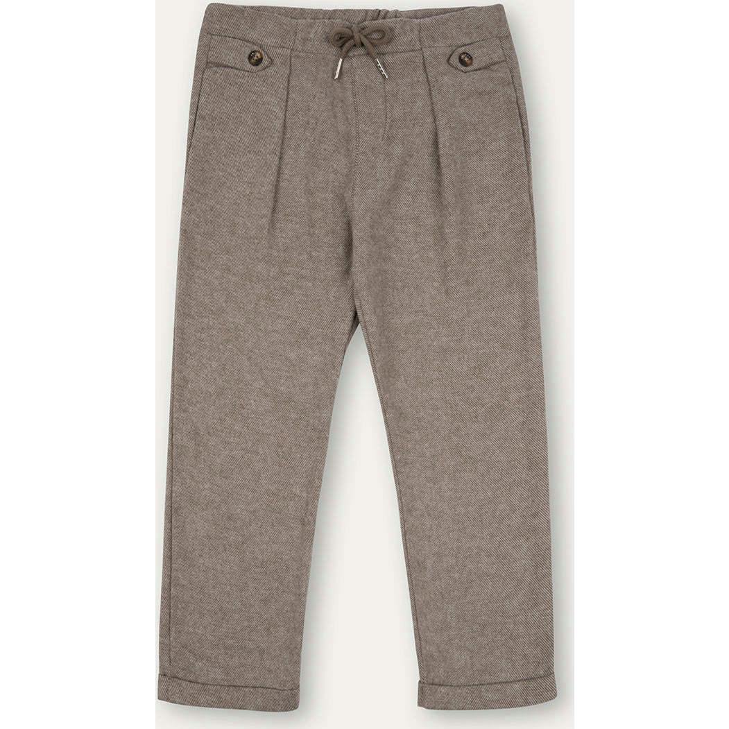 Flannel Jogger Trousers