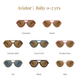 Aviator | Polarized Sunglasses | Baby | 0-2 Y