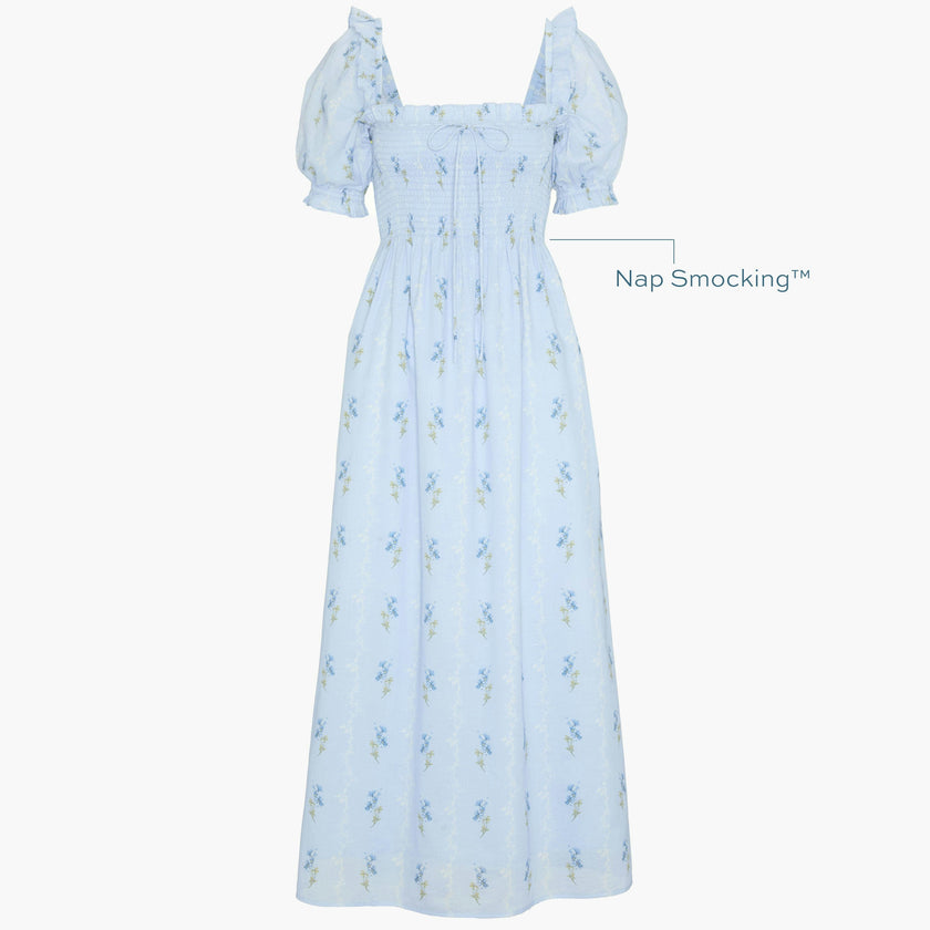 The Scarlett Nap Dress - Bluebell Waltz