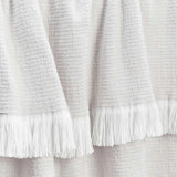 Crosshatch Stain Resistant Indoor Outdoor Throw