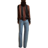 Collectible Stripe Silk Shirt